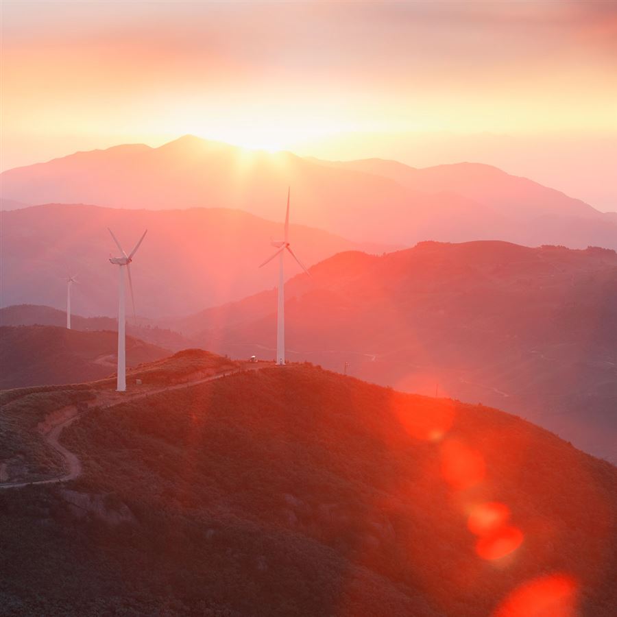 Wind turbines on the mountain - Handelsbanken.se